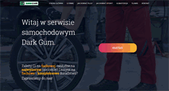 Desktop Screenshot of dark-gum.pl